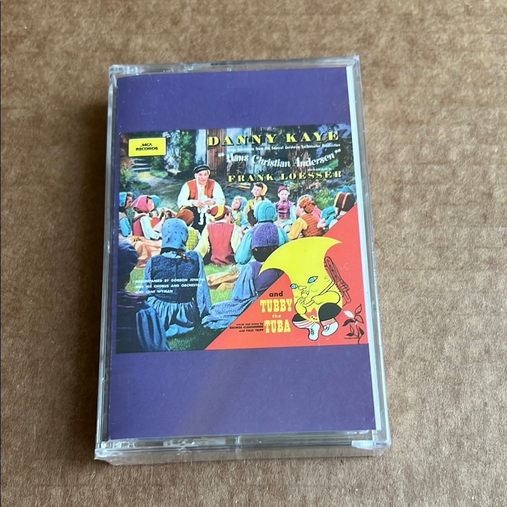 Danny Kaye Audio Cassette - Purple